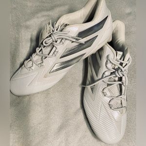 Men's Adidas White Football Cleats